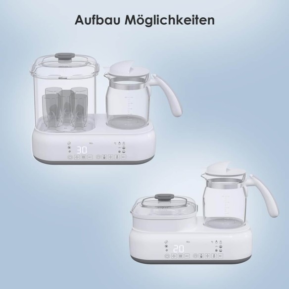 babyluzi®-Sterilisator-fuer-Babyflaschen-mit-Trocknung-Flaschenwaermer-Babywasser-fuer-Babynahrung-selbst-herstellen-9