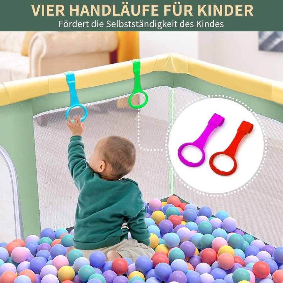 babyluzi®-Baby-Laufstall-200x180x65cm-Laufgitter-mit-rutschfestem-Boden-Indoor-Babyspielplatz-stabil-sicher-Zubehoer-4