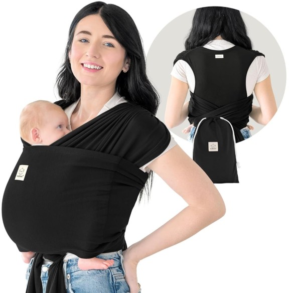 babyluzi®-Elastisches-Baby-Tragetuch-Neugeborene-ab-Geburt-einfach-Anzuziehen-ohne-Binden-1