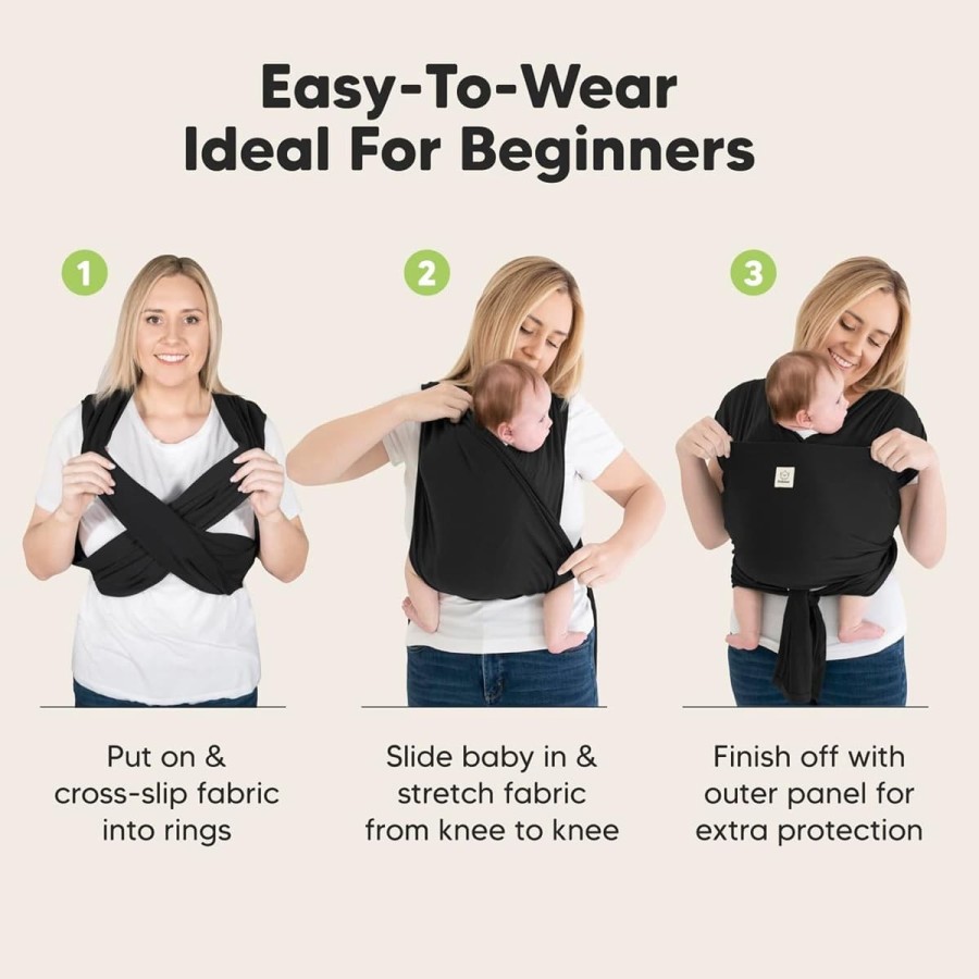 babyluzi®-Elastisches-Baby-Tragetuch-Neugeborene-ab-Geburt-einfach-Anzuziehen-ohne-Binden-7