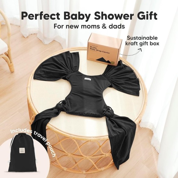 babyluzi®-Elastisches-Baby-Tragetuch-Neugeborene-ab-Geburt-einfach-Anzuziehen-ohne-Binden-9