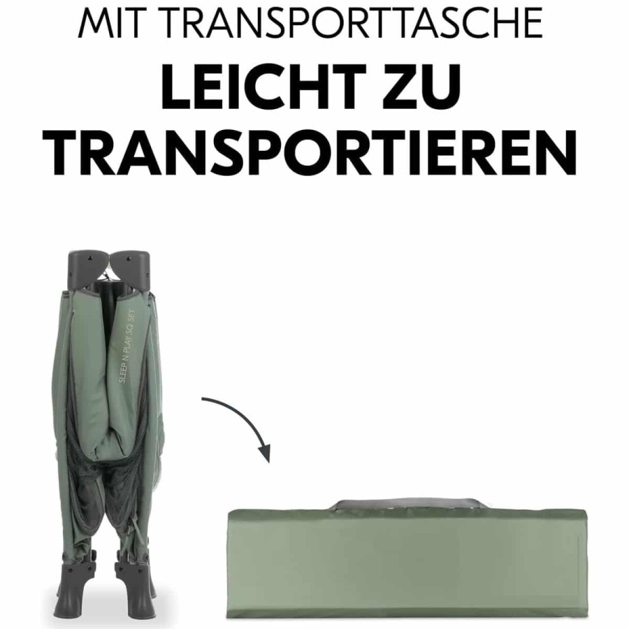 babyluzi®-Kinderreisebett-Laufstall-mit-Matratze-5cm-dick-zusammenklappbar-Inklusive-Tragetasche-fuer-Babys-Kinder-ab-Geburt-bis
