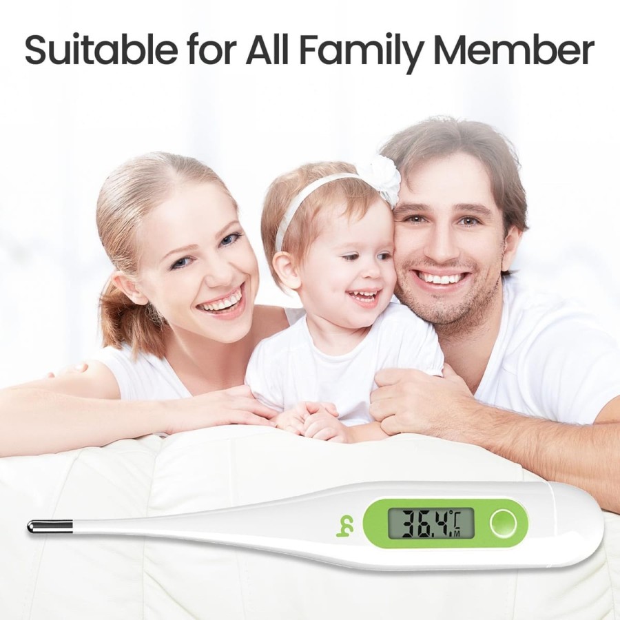 babyluzi®-Digitales-Fieberthermometer-Rektal-Oral-Achselthermometer-Fieber-Thermometer-fuer-Baby-Kinder-Erwachsene-genaue-und-sc