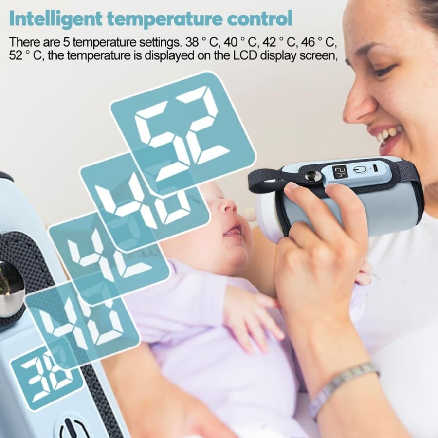 babyluzi®-Tragbarer-Babykostwaermer-USB-schnell-Flaschenwaermer-mit-genaue-einstellbare-Temperatur-Babyflaschenwaermer-Erwaermen