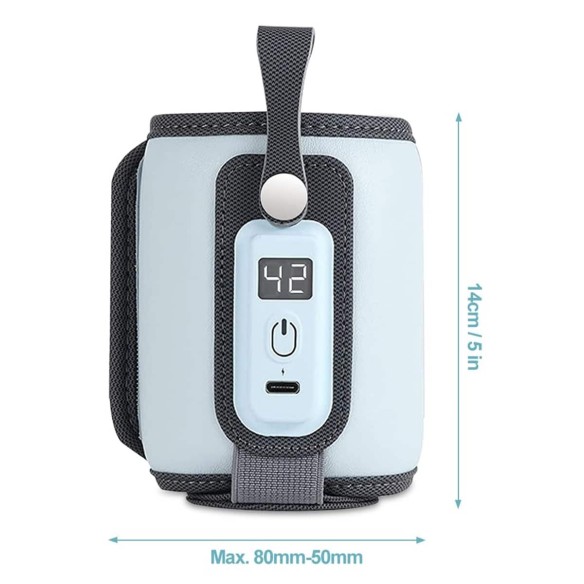 babyluzi®-Tragbarer-Babykostwaermer-USB-schnell-Flaschenwaermer-mit-genaue-einstellbare-Temperatur-Babyflaschenwaermer-Erwaermen