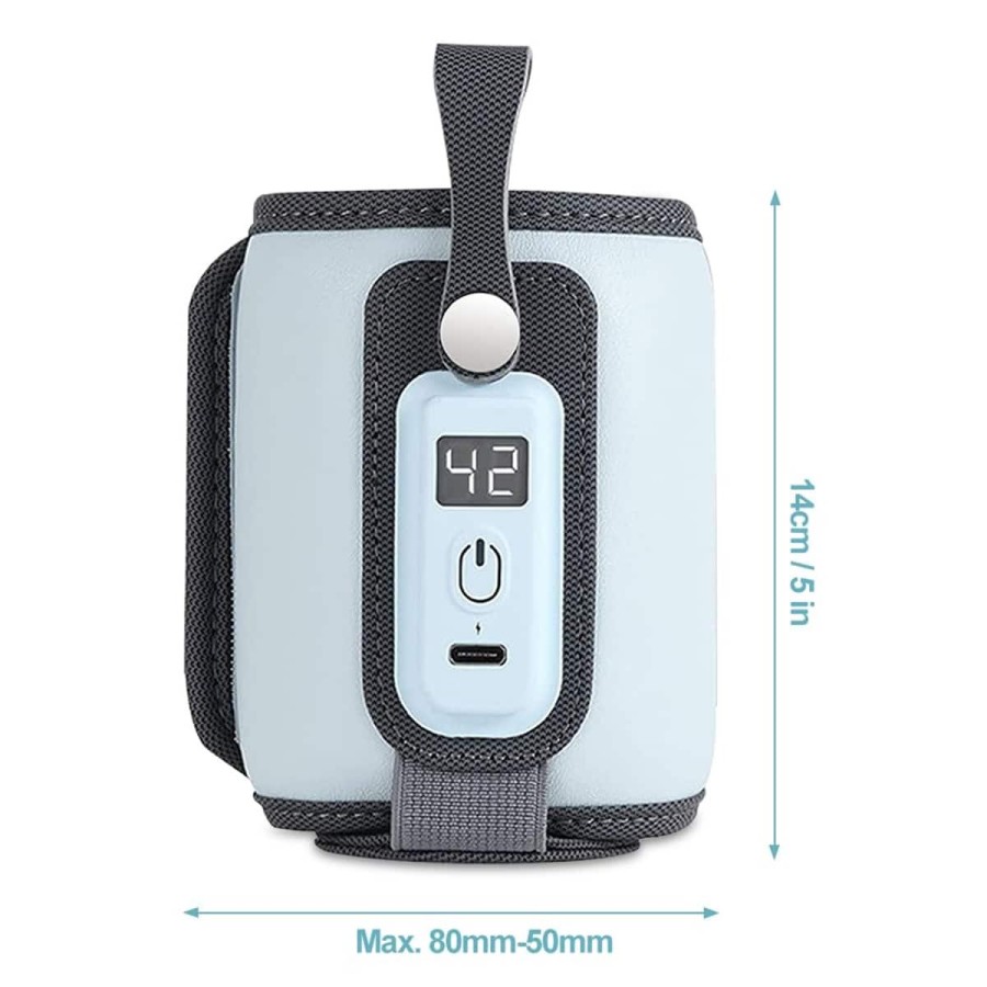 babyluzi®-Tragbarer-Babykostwaermer-USB-schnell-Flaschenwaermer-mit-genaue-einstellbare-Temperatur-Babyflaschenwaermer-Erwaermen
