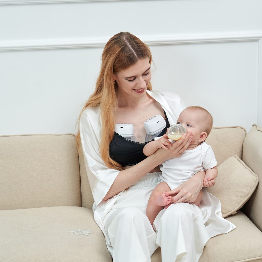 babyluzi®-Milchpumpe-Tragbare-elektrische-AKKU-Milchpumpe-LCD-Touchscreen-2