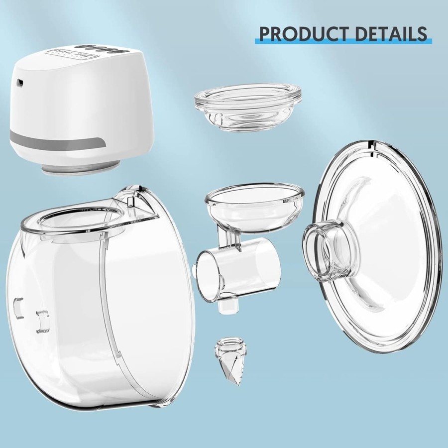 babyluzi®-Milchpumpe-Tragbare-elektrische-AKKU-Milchpumpe-LCD-Touchscreen-3