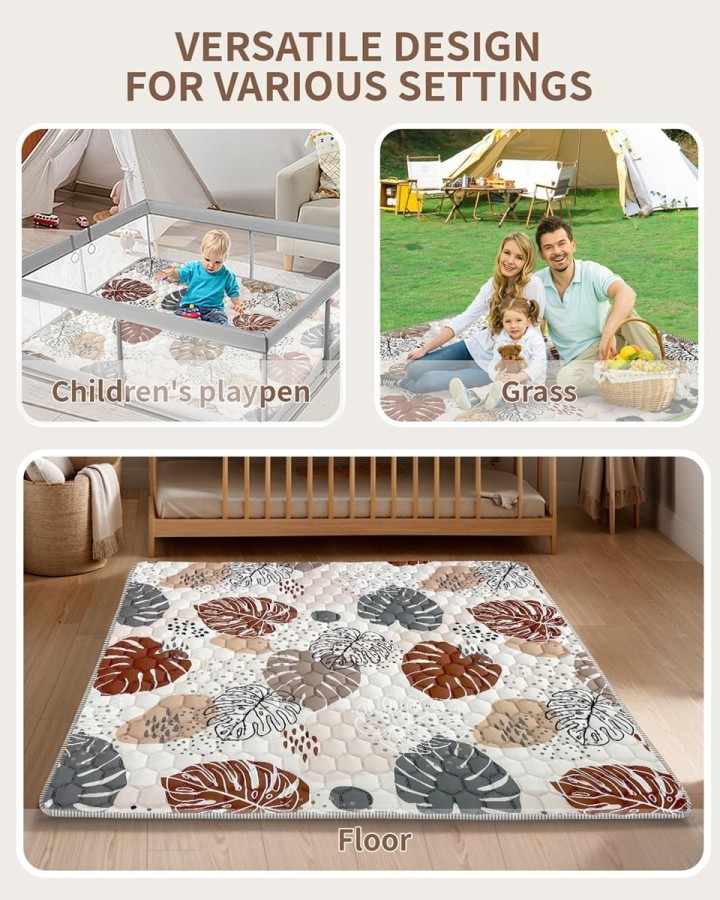 babyluzi®-Krabbelmatte-fuer-Babys-200x180cm-Laufstall-Einlage-extra-dicke-Krabbeldecke-Spielmatte-7