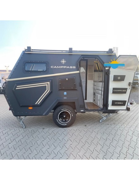 CAMPPASS®-CR-OFF-ROAD-DARKNESS-Camping-Anhaenger-mit-Aufstelldach-Bett-Kueche-BadWC-Solar-Paket-4