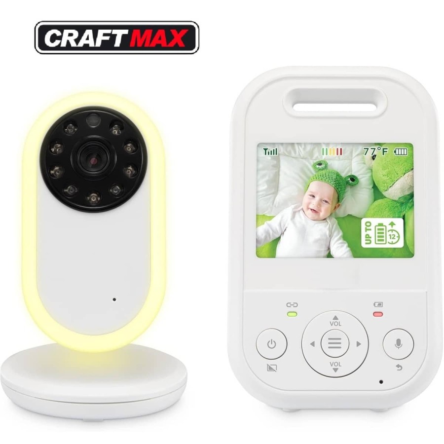babyluzi®-Babyphone-mit-Kamera-hochaufloesender-28-Zoll-IPS-Farbbildschirm-klare-farbintensive-Infrarot-Nachtsicht-2