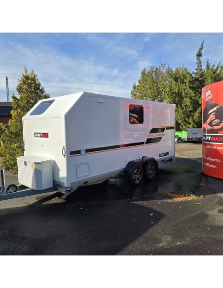 CRAFTMAX®-SPEEDCARAVAN®-full-Options-2700-Tandem-5.00x2.00x2.00m-ThermoSandwich-mit-Bett-Kueche-Sanitaerbereich-Ladebordwand-100