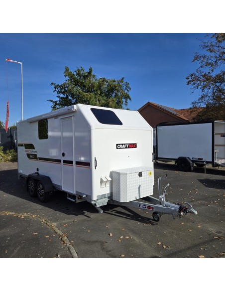 CRAFTMAX®-SPEEDCARAVAN®-full-Options-2700-Tandem-5.00x2.00x2.00m-ThermoSandwich-mit-Bett-Kueche-Sanitaerbereich-Ladebordwand-100