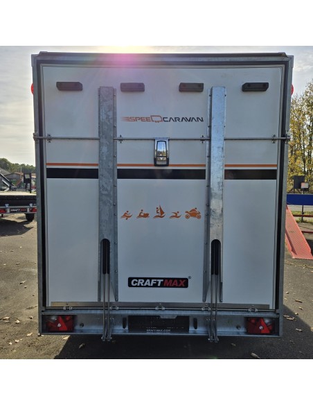 CRAFTMAX®-SPEEDCARAVAN®-full-Options-2700-Tandem-5.00x2.00x2.00m-ThermoSandwich-mit-Bett-Kueche-Sanitaerbereich-Ladebordwand-100