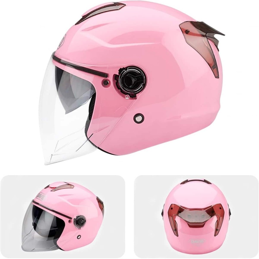 Motorradhelm-fuer-Erwachsene-mit-Doppelvisier-7-Absaetze-Sicherheitsschnalle-Abs-Schale-kombiniert-mit-Eps-Pufferschicht-fuer-be