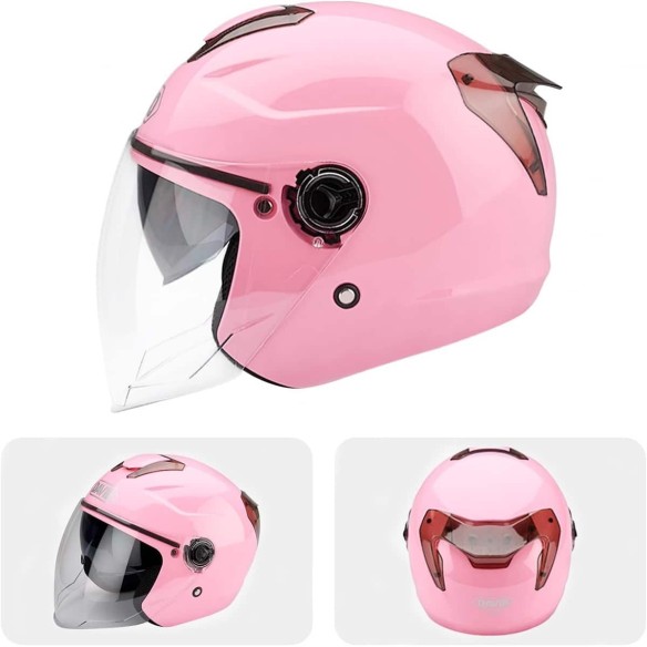 Motorradhelm-fuer-Erwachsene-mit-Doppelvisier-7-Absaetze-Sicherheitsschnalle-Abs-Schale-kombiniert-mit-Eps-Pufferschicht-fuer-be