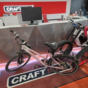 CROSS®-Mountainbike-26″-32-Gangschaltung-inkl.-Beleuchtungspacket-mit-Dynamo-Front-u.-Rueckstrahler-rosa-gebraucht-1