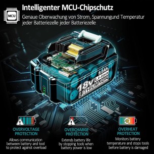 8.0Ah-18V-Ersatzakku-fuer-makita-mit-LED-Ladeanzeige-gebraucht-1 2