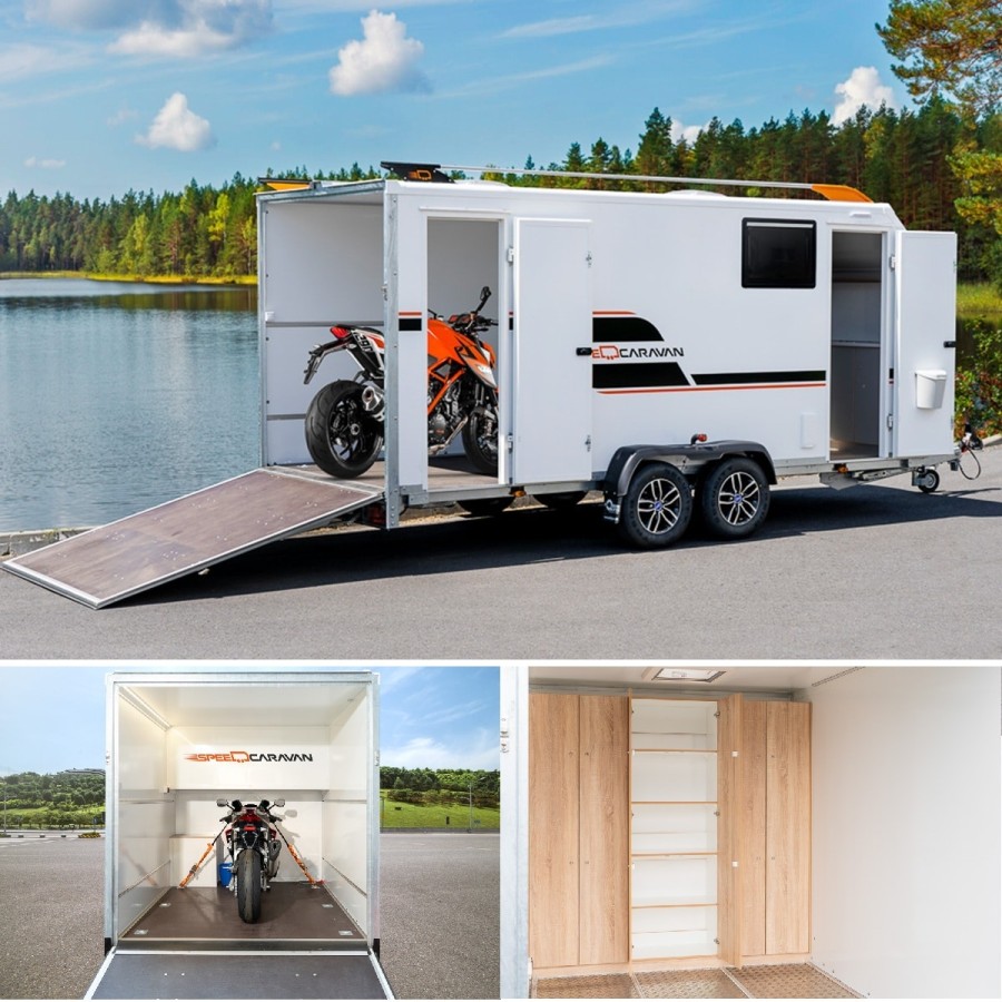 CRAFTMAX-Speedcaravan-2700-Tandem-Ladebordwand-100kmh