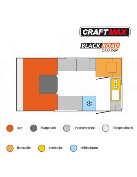 CRAFTMAX®-OffRoad-Caravan-BLACK-ROAD-SOLAR-2700-Tandem-viele-Extras