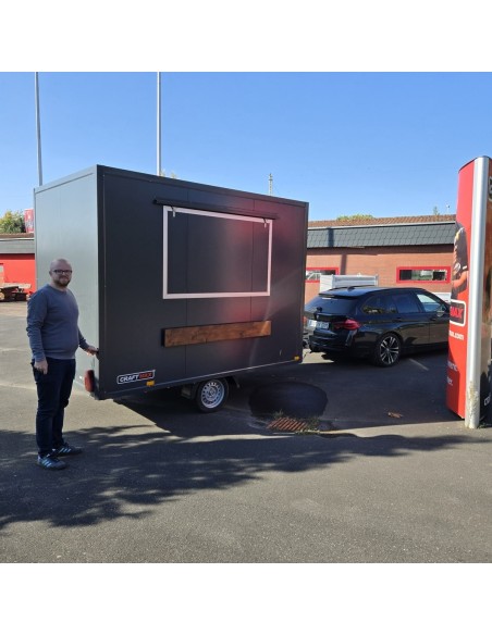 CRAFTMAX-Verkaufsanhaenger-750KG-2.97×1.95×2.18m-Thermo-Sandwichpanele-mit-seitlicher-Verkaufsklappe-Stuetzen-6