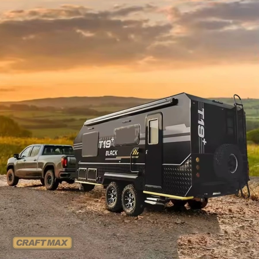 CRAFTMAX®-BLACK-BROTHER-EXP-35-Extreme-OffRoad-Caravan-Tandem-ThermoSandwich-Australien