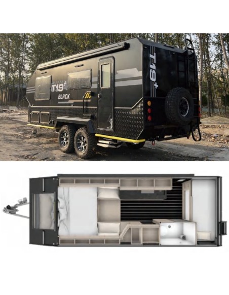CRAFTMAX®-BLACK-BROTHER-EXP-35-Extreme-OffRoad-Caravan-Tandem-ThermoSandwich-5.37x2.05x2.50m-vollausgestattet-2