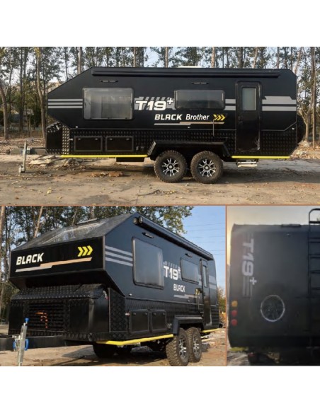 CRAFTMAX®-BLACK-BROTHER-EXP-35-Extreme-OffRoad-Caravan-Tandem-ThermoSandwich-5.37x2.05x2.50m-vollausgestattet-mit-Moebel-Bett-Ku