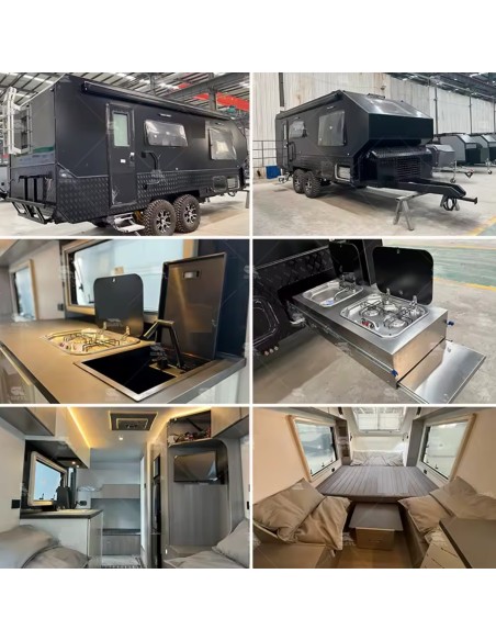 CRAFTMAX®-BLACK-BROTHER-EXP-35-Extreme-OffRoad-Caravan-Tandem-ThermoSandwich-innen