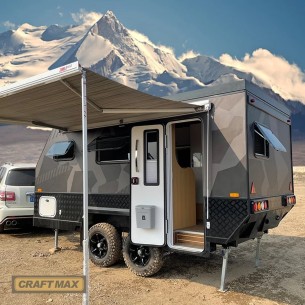 CRAFTMAX®-BLACK-BROTHER-EXP-7-24-Extreme-OffRoad-Caravan-Tandem-ThermoSandwich-4.30x2.10x1.72m-vollausgestattet