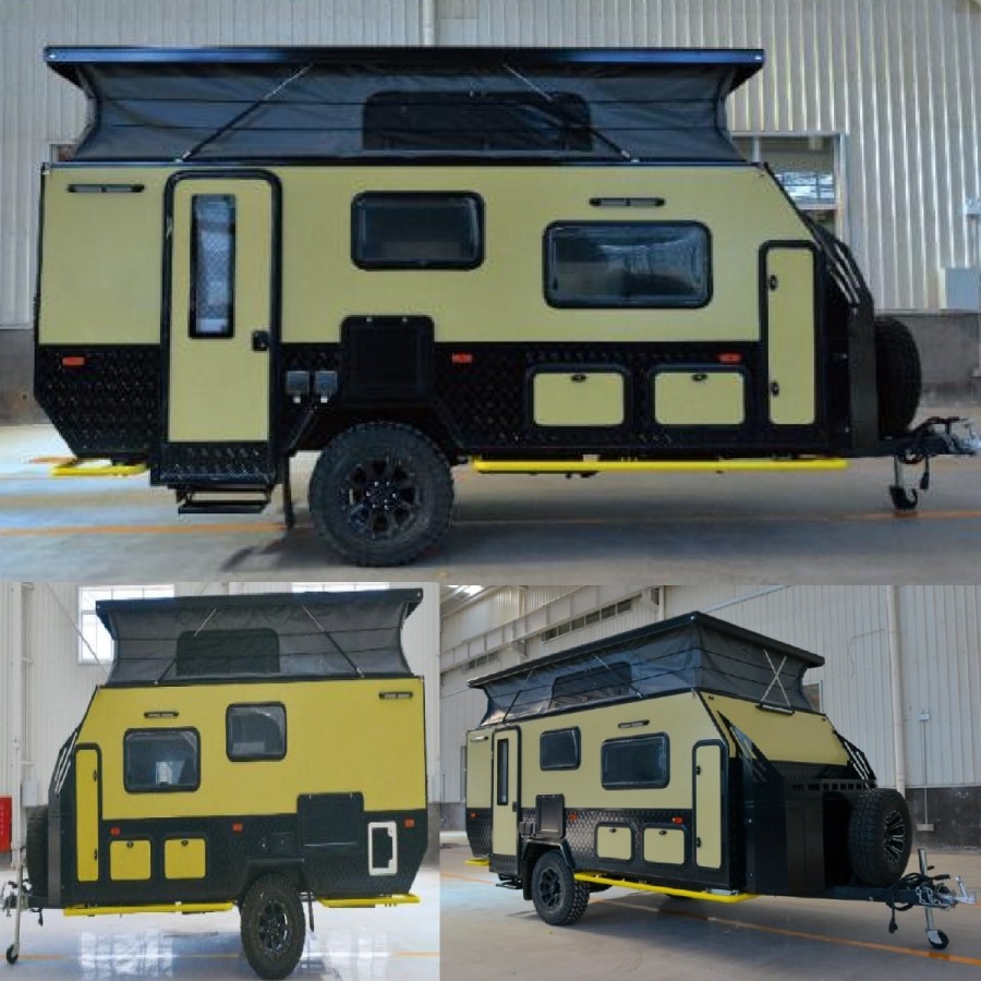 CRAFTMAX®-BLACK-BROTHER-EXP-7-24-Extreme-OffRoad-Caravan-Tandem-ThermoSandwich-4.30x2.10x1.72m-vollausgestattet-mit-Moebel-Bett-