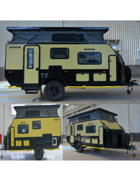 CRAFTMAX®-BLACK-BROTHER-EXP-7-24-Extreme-OffRoad-Caravan-Tandem-ThermoSandwich-4.30x2.10x1.72m-vollausgestattet-mit-Moebel-Bett-
