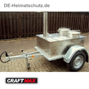 DE-Heimatschutz®-Feldkueche-Gulaschkanone-mit-2-Kessel-Edelstahl-Militaer-Armee-Versorgung-Einachser-fabrikneu-1