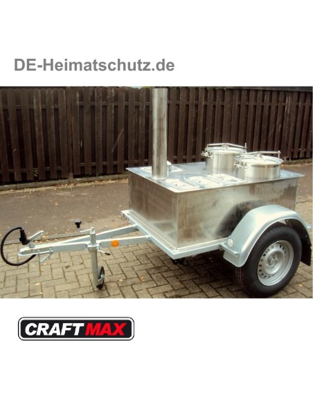 DE-Heimatschutz®-Feldkueche-Gulaschkanone-mit-2-Kessel-Edelstahl-Militaer-Armee-Versorgung-Einachser-fabrikneu-1