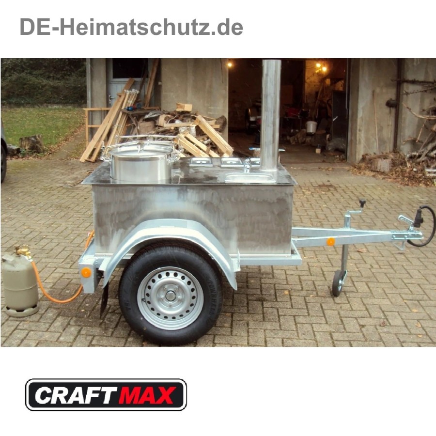 DE-Heimatschutz®-Feldkueche-Gulaschkanone-mit-2-Kessel-Edelstahl-Militaer-Armee-Versorgung-Einachser-fabrikneu-7