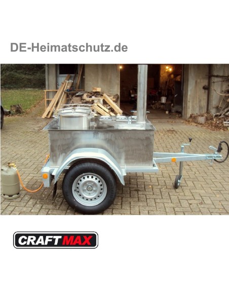 DE-Heimatschutz®-Feldkueche-Gulaschkanone-mit-2-Kessel-Edelstahl-Militaer-Armee-Versorgung-Einachser-fabrikneu-7