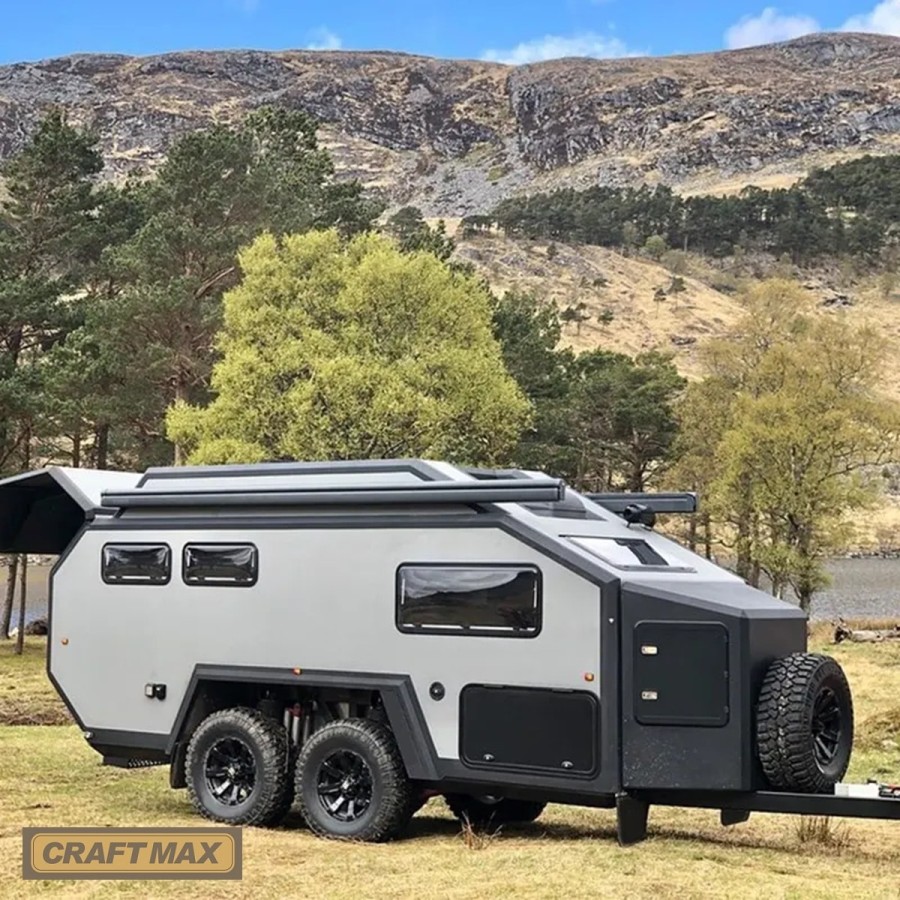 CRAFTMAX®-BLACK-BROTHER-EXP-10-29-Extreme-OffRoad-Caravan-Tandem-ThermoSandwich-5.00x1.92x2.07m-vollausgestattet-2