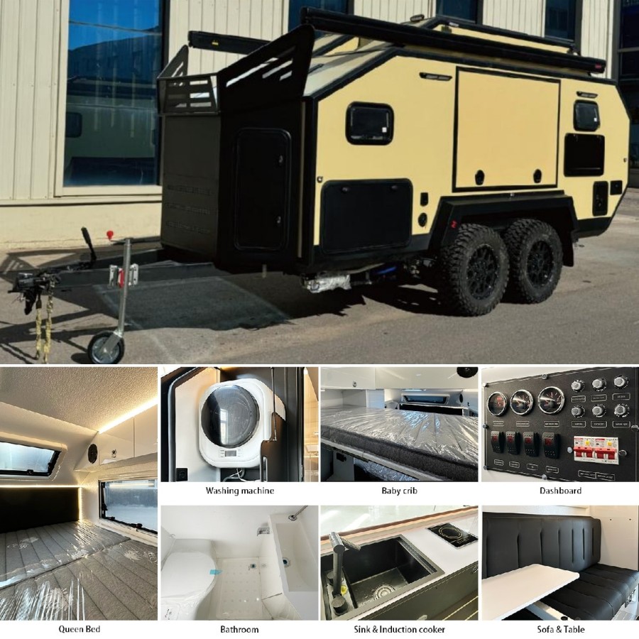 CRAFTMAX®-BLACK-BROTHER-EXP-10-29-Extreme-OffRoad-Caravan-Tandem-ThermoSandwich-5.00x1.92x2.07m-vollausgestattet-5
