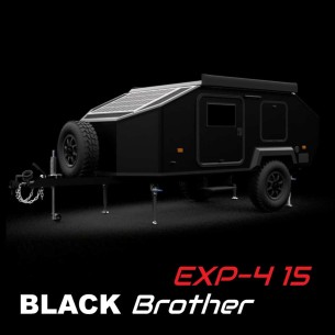 CRAFTMAX®-BLACK-BROTHER-EXP-4-15-Extreme-OffRoad-Caravan-Tandem-ThermoSandwich-4.00x1.70x1.30m-vollausgestattet-mit-Moebel-Bett-