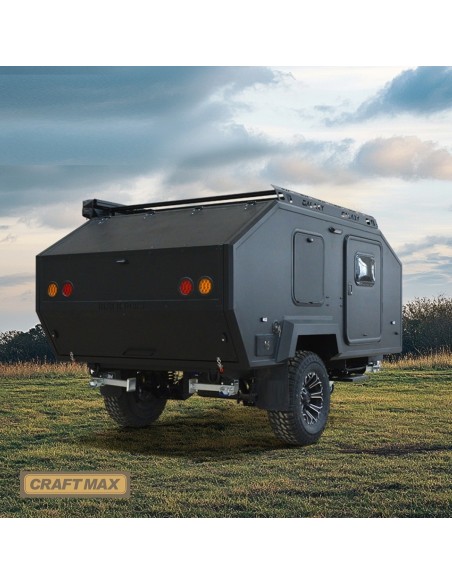 CRAFTMAX®-BLACK-BROTHER-EXP-4-15-Extreme-OffRoad-Caravan-Tandem-ThermoSandwich-vollausgestattet-mit-Moebel-Bett-Kueche-Sanitaer-