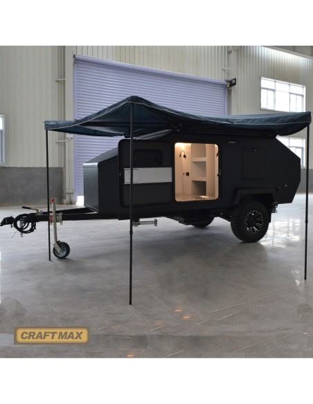 CRAFTMAX®-BLACK-BROTHER-EXP-4-15-Extreme-OffRoad-Caravan-Tandem-ThermoSandwich-vollausgestattet-mit-Moebel-Bett-Kueche-Sanitaer-