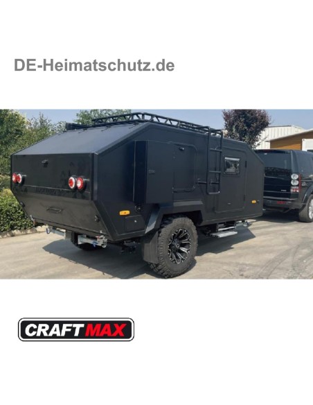 CRAFTMAX®-BLACK-BROTHER-EXP-4-15-Extreme-OffRoad-Caravan-Tandem-ThermoSandwich-vollausgestattet-mit-Moebel-Bett-Kueche-Sanitaer-