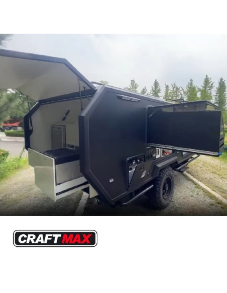 CRAFTMAX®-BLACK-BROTHER-EXP-4-15-Extreme-OffRoad-Caravan-Tandem-ThermoSandwich-vollausgestattet-mit-Moebel-Bett-Kueche-Sanitaer-