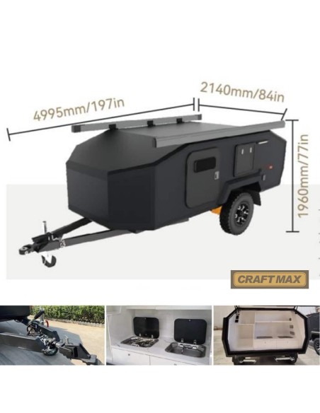 CRAFTMAX®-BLACK-BROTHER-EXP-4-15-Extreme-OffRoad-Caravan-Tandem-ThermoSandwich-vollausgestattet-mit-Moebel-Bett-Kueche-Sanitaer-