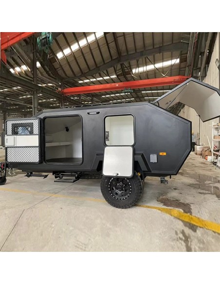 CRAFTMAX®-BLACK-BROTHER-EXP-4-15-Extreme-OffRoad-Caravan-Tandem-ThermoSandwich-vollausgestattet-mit-Moebel-Bett-Kueche-Sanitaer-