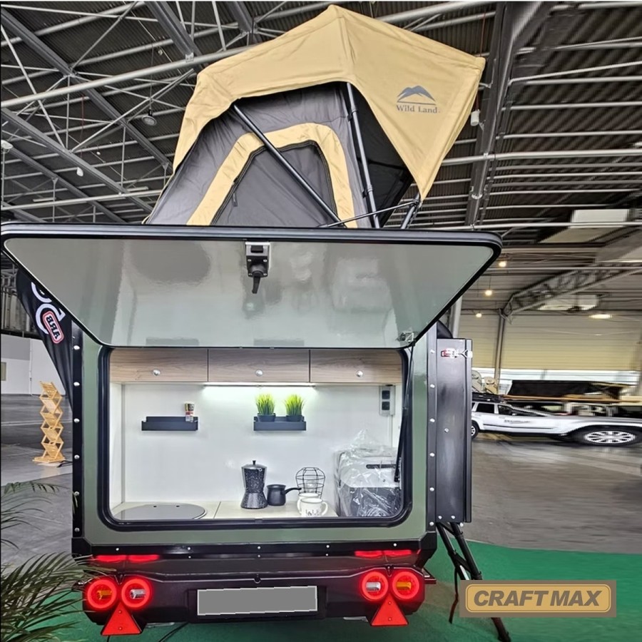 CRAFTMAX®-BLACK-BROTHER-EXP-2-7.5-Extreme-OffRoad-Caravan-ThermoSandwich-2.50x1.40x1.30m-vollausgestattet-mit-Moebel-Bett-Kueche