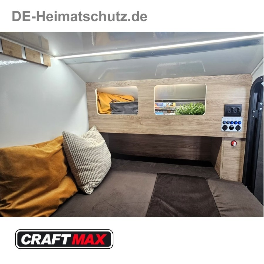 CRAFTMAX®-BLACK-BROTHER-EXP-2-7.5-Extreme-OffRoad-Caravan-ThermoSandwich-2.50x1.40x1.30m-vollausgestattet-mit-Moebel-Bett-Kueche