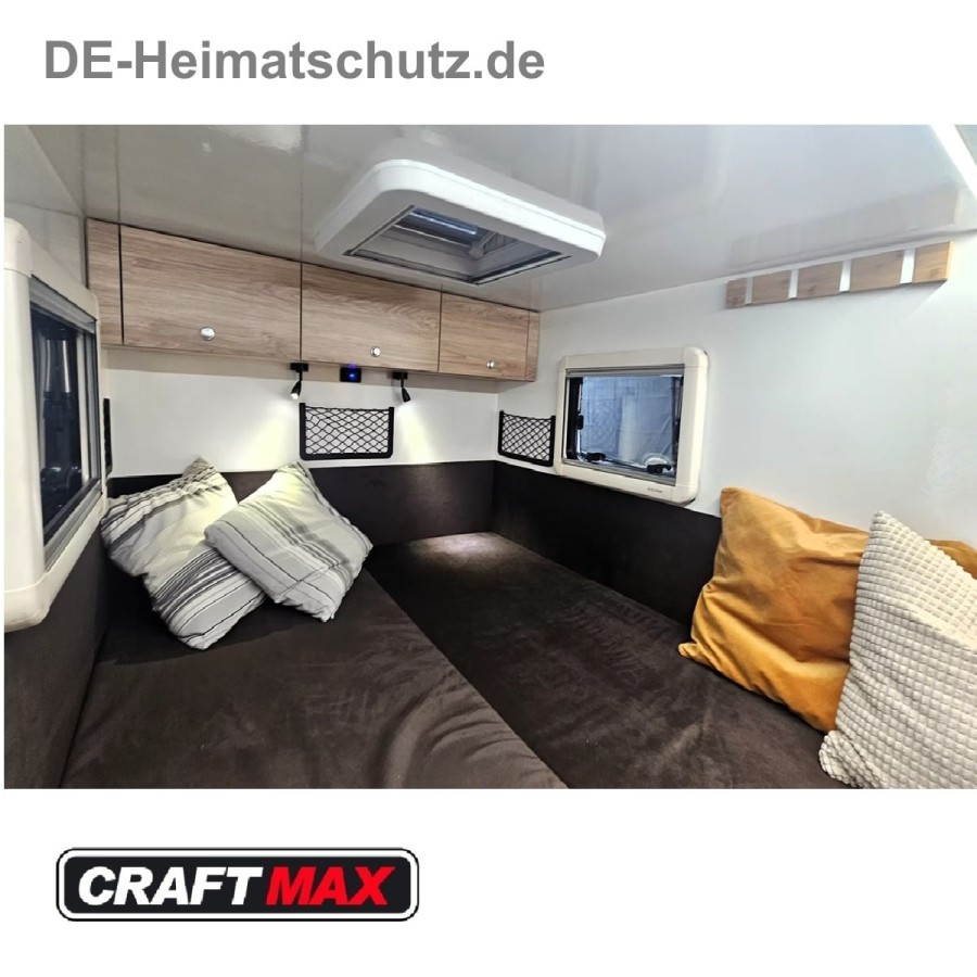 CRAFTMAX®-BLACK-BROTHER-EXP-2-7.5-Extreme-OffRoad-Caravan-ThermoSandwich-2.50x1.40x1.30m-vollausgestattet-mit-Moebel-Bett-Kueche