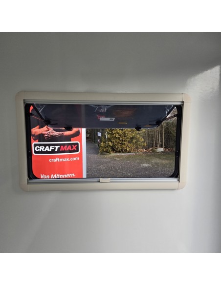 CRAFTMAX®-BLACK-BROTHER-EXP-5-20-OffRoad-2000-Tandem-Kofferanhaenger-3.05x1.59x1.80m-mit-Seitentuer-Frontfenster-grosses-Heki-Da
