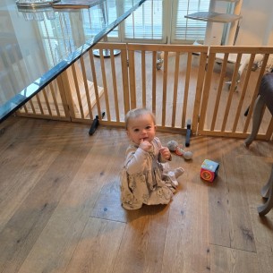 Baby-Absperrgitter-Baby-Zaun-Baby-Krabbel-Barriere-Treppengitter